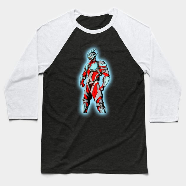 Ultraman Ginga (mecha) Baseball T-Shirt by The Toku Verse